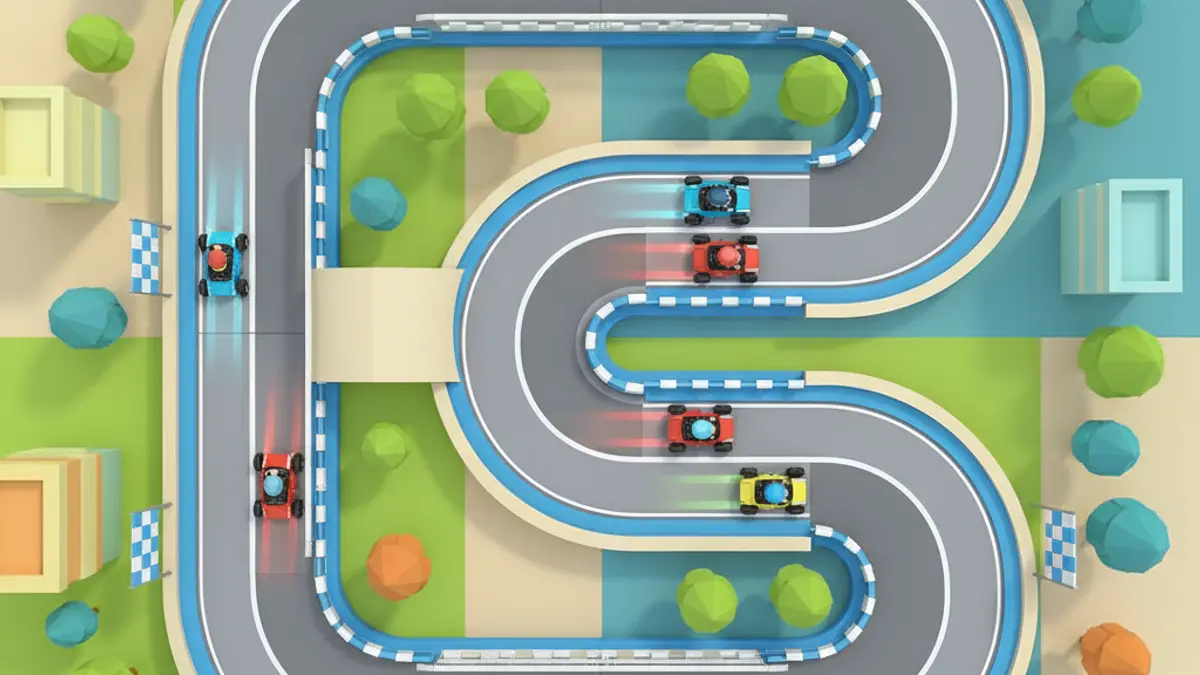 Neon Circuit Dash